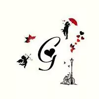 heart g name image